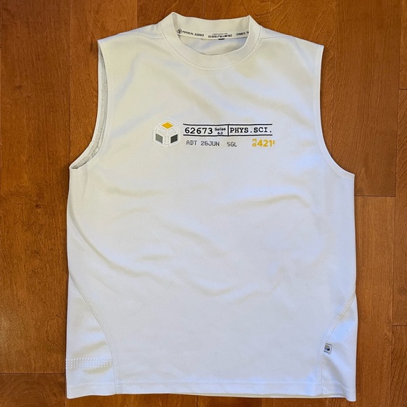 PHYS. SCI. Physical Science Graphic Sleeveless Tank Jersey - Picture 1 of 4